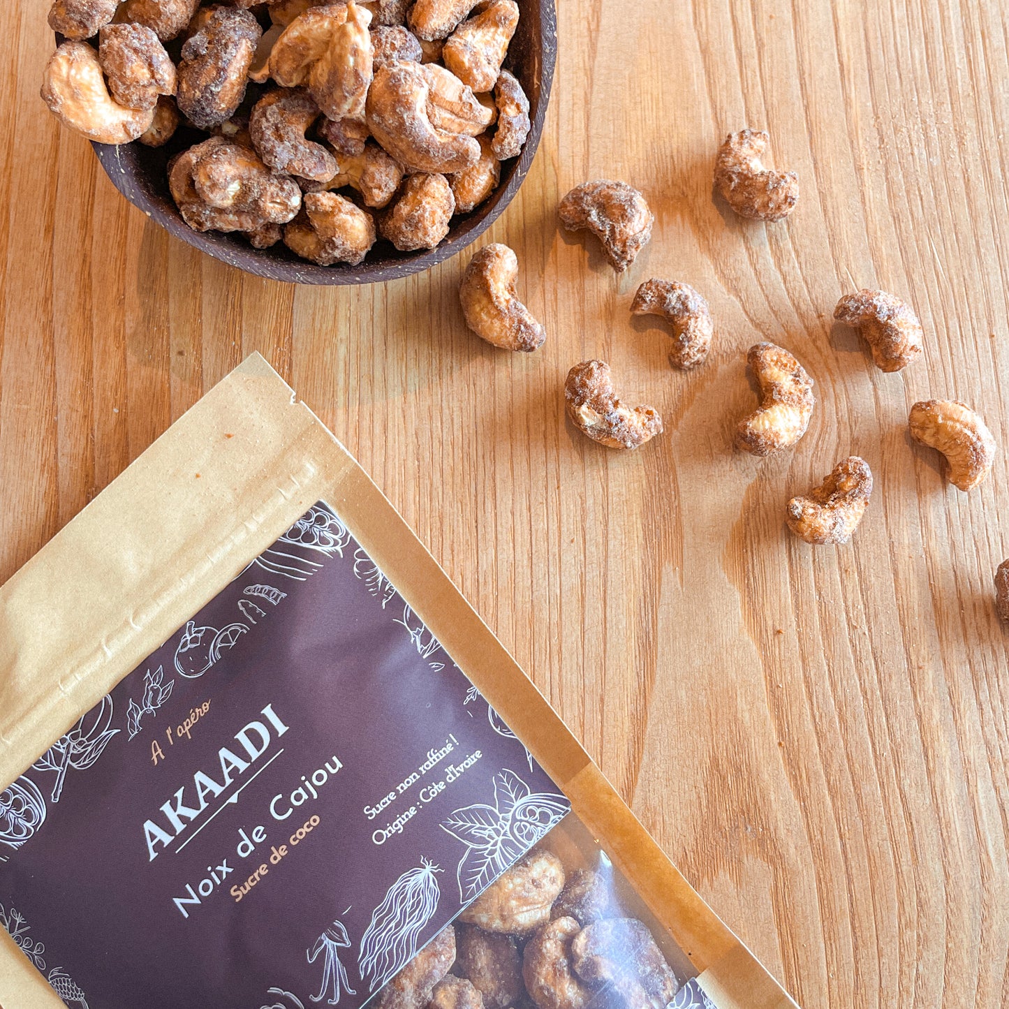 Pack : x2 Noix de Cajou au Sucre de Coco
