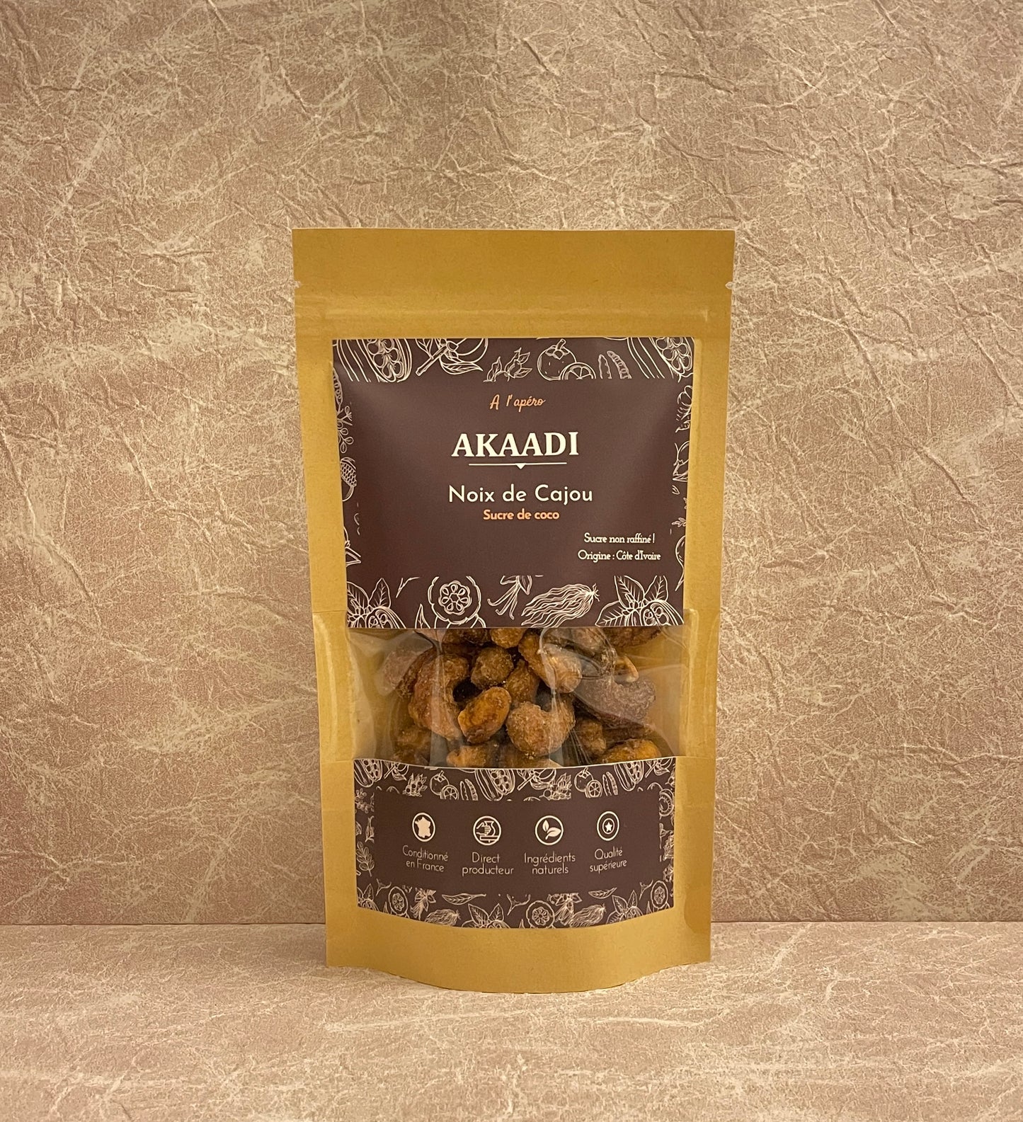 Pack : x2 Noix de Cajou au Sucre de Coco